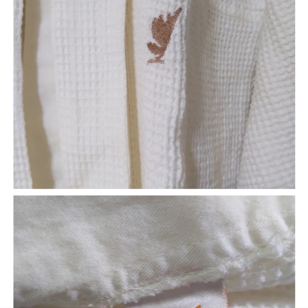 Waffle Knit Spa Robe - Picture 3 of 5